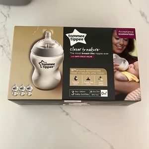 Tommee tippee 3 bottle set